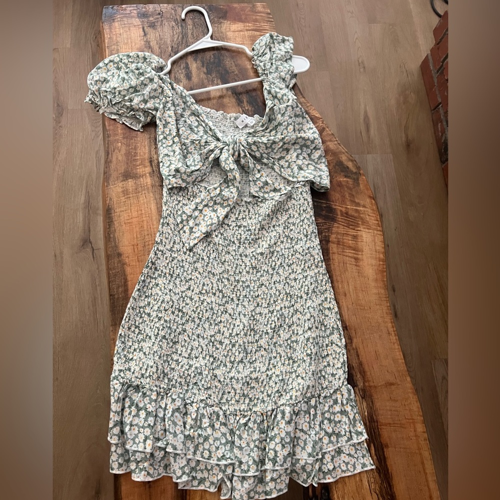 Mable mini ruffle dress